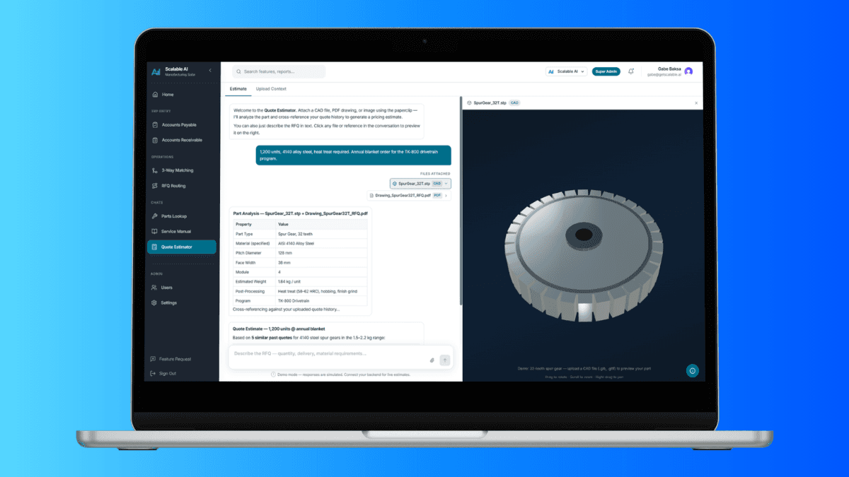 Scalable AI project preview